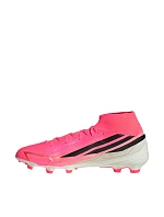 Adidas F50 Hyperfast League Mid FG fotbalové boty růžové KJ6714