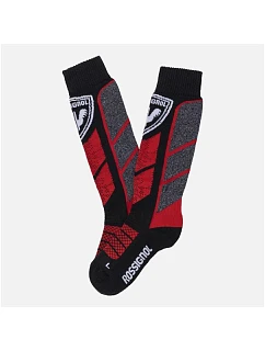 Lyžařské ponožky pro děti ROSSIGNOL JR THERMOTECH SOCKS, červené