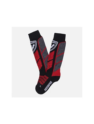 Lyžařské ponožky pro děti ROSSIGNOL JR THERMOTECH SOCKS, červené