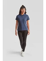 Fruit of the Loom Lady-Fit 65/35 Polo Dámské piqué polo 16.3212 heather grey Fruit of the Loom Lady-Fit 65/35 Polo Dámské piqué polo 16.3212 heather grey