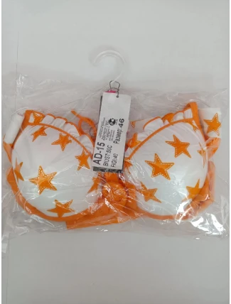 Dámské dvoudílné plavky AD-15 oranžové - Etna