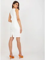 Dámské šaty 059-1.29 krémové -FPrice Dámské šaty 059-1.29 krémové -FPrice
