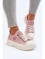 Dámské tenisky NN274129 růžové - Big Star