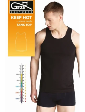 Pánský nátělník TANK TOP MEN KEEP HOT Pánský nátělník TANK TOP MEN KEEP HOT