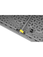 DŘEVĚNÝ STŮL SKLÁDACÍ V KUFŘÍKU 180x74CM MAX.100KG DŘEVĚNÁ DESKA TEMNĚ ŠEDÁ DŘEVĚNÝ STŮL SKLÁDACÍ V KUFŘÍKU 180x74CM MAX.100KG DŘEVĚNÁ DESKA TEMNĚ ŠEDÁ