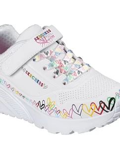 Dětské tenisky Skechers UNO LITE HEART CRAZE 314091L WMLT