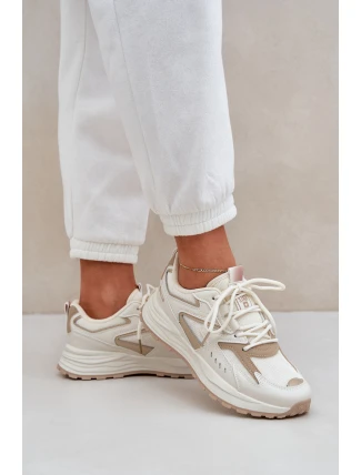 Dámské Sportovní Boty Big Star NN274A096 HI-POLY SYSTEM Béžové