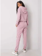 Teplákové kalhoty D10043O62205A světle fialové