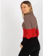 Dámská halenka RV BZ 8465 1.93P hnědá - FPrice