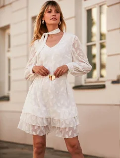 Dámské šaty Lara Bílá - LAF