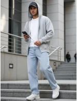 Pánské baggy džíny světle modré FashionStreet UX4476