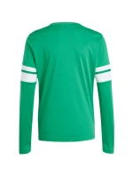 Dětské tričko adidas Squadra 25 s dlouhým rukávem zelené JN7491 Dětské tričko adidas Squadra 25 s dlouhým rukávem zelené JN7491