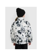 Dívčí péřová bunda se syntetickou výplní 4F 4FJRAW25TDJAF0748-11A