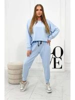 Set 2dílná mikina + kalhoty modrý Set 2dílná mikina + kalhoty modrý