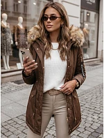 Dámská zimní bunda parka VIXEN hnědá FashionStreet TY3871 Dámská zimní bunda parka VIXEN hnědá FashionStreet TY3871