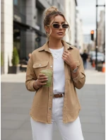 Dámská džínová bunda RAWEY béžová FashionStreet TY4308