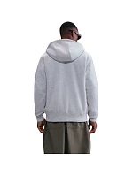 Pánská mikina s kapucí Nike Club BB FZ Hoodie white FN3861 051 pánské Pánská mikina s kapucí Nike Club BB FZ Hoodie white FN3861 051 pánské