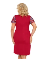 Rita Plus Vínové tričko - Donna