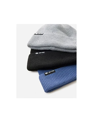 Čepice RIP CURL CLASSIC SURF REG BEANIE, balení po 3 kusech, černá Čepice RIP CURL CLASSIC SURF REG BEANIE, balení po 3 kusech, černá