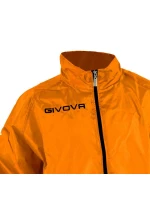 Unisex bunda do deště Basico Fluo RJ001 0028 oranžová - Givova