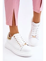 Dámská sportovní obuv GOE LL2N4011 Bílá a zlatá