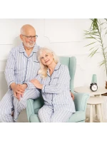 Pyžamo Martel 224 Ewa III délka/r M-2XL rozepínací