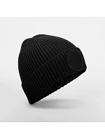 Beechfield B 332R Čepice s kruhovou nášivkou 53.332R black