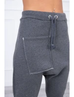 Sada sáčkových kalhot v grafitové barvě Sada sáčkových kalhot v grafitové barvě