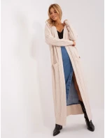 Cardigan AT SW 2395.30 světle béžová Cardigan AT SW 2395.30 světle béžová