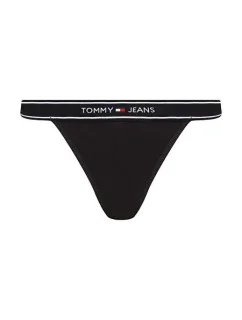 Dámská tanga UW0UW05122 BDS černé - Tommy Hilfiger