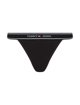 Dámská tanga UW0UW05122 BDS černé - Tommy Hilfiger Dámská tanga UW0UW05122 BDS černé - Tommy Hilfiger