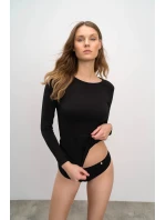 Dámské triko s dlouhým rukávem 21921 Černá - Vamp