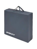 SKLÁDACÍ GYNASTICKÝ MATERIÁL 180x60x5 cm ŠEDÝ ENERO FIT