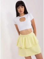 Sukně EM SD HS 20 44.13 světle žlutá Sukně EM SD HS 20 44.13 světle žlutá
