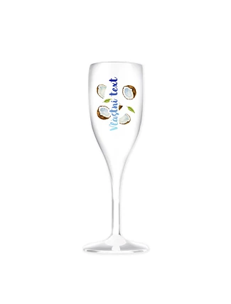 Personalizovaná nerozbitná prosecco sklenice s letním ovocem Personalizovaná nerozbitná prosecco sklenice s letním ovocem