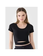 Dámské hladké tričko 4F 4FRSS25TTSHF2695-20S Dámské hladké tričko 4F 4FRSS25TTSHF2695-20S