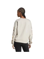 Dámská mikina adidas Animal Print 3-Stripes French Terry Sweatshirt cream JM1836 Dámská mikina adidas Animal Print 3-Stripes French Terry Sweatshirt cream JM1836