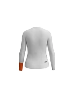 Cyklistické tričko POC W's Cadence L/S Jersey, bílé