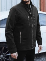 Pánská přechodná bunda černá FashionStreet TX5035