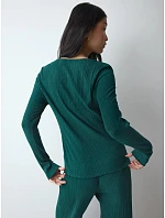 Versatile Rib Cardigan LSL - Green - TRIUMPH Green - TRIUMPH Versatile Rib Cardigan LSL - Green - TRIUMPH Green - TRIUMPH