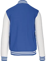 Kariban K 497 Unisex college bunda "Teddy" 20.K497 light royal/white Kariban K 497 Unisex college bunda "Teddy" 20.K497 light royal/white