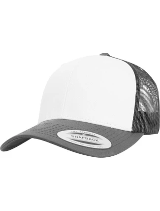Flexfit 6606CF 6 panelová Trucker kšiltovka 55.06CF dark grey/white/dark grey Flexfit 6606CF 6 panelová Trucker kšiltovka 55.06CF dark grey/white/dark grey