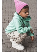 Dětské vysoké tenisky se zipem Big Star KK374227 Bíle