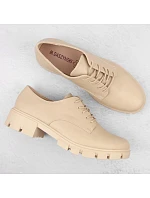 M.Daszynski W SAN33C béžové polobotky