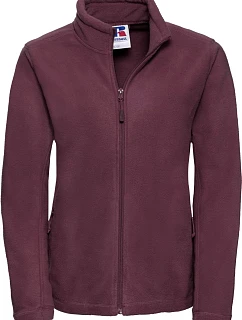 Russell Athletic 870F Dámská fleecová bunda 10.870F burgundy