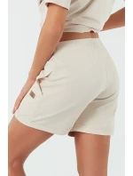 Italská móda Madri krep barva: béžová