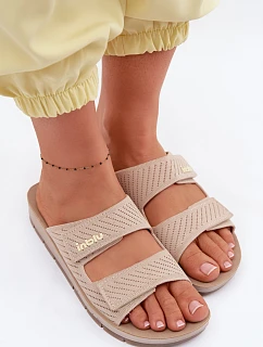 Dámské pantofle INBLU AG000015 Béžové