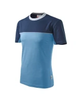 Colormix tričko unisex azurově modrá Colormix tričko unisex azurově modrá