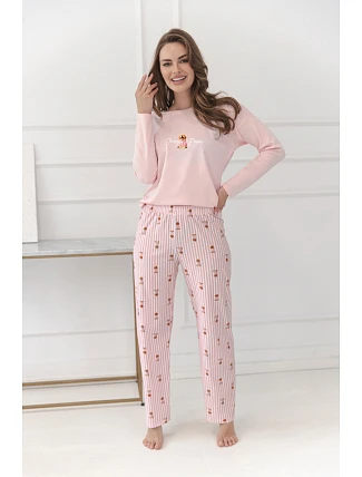 3623 DÁMSKÉ DLOUHÉ PYŽAMO NOLA S–XL 3623 DÁMSKÉ DLOUHÉ PYŽAMO NOLA S–XL