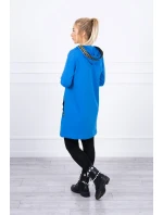 Halenka s ozdobnou chrpovou stuhou Halenka s ozdobnou chrpovou stuhou